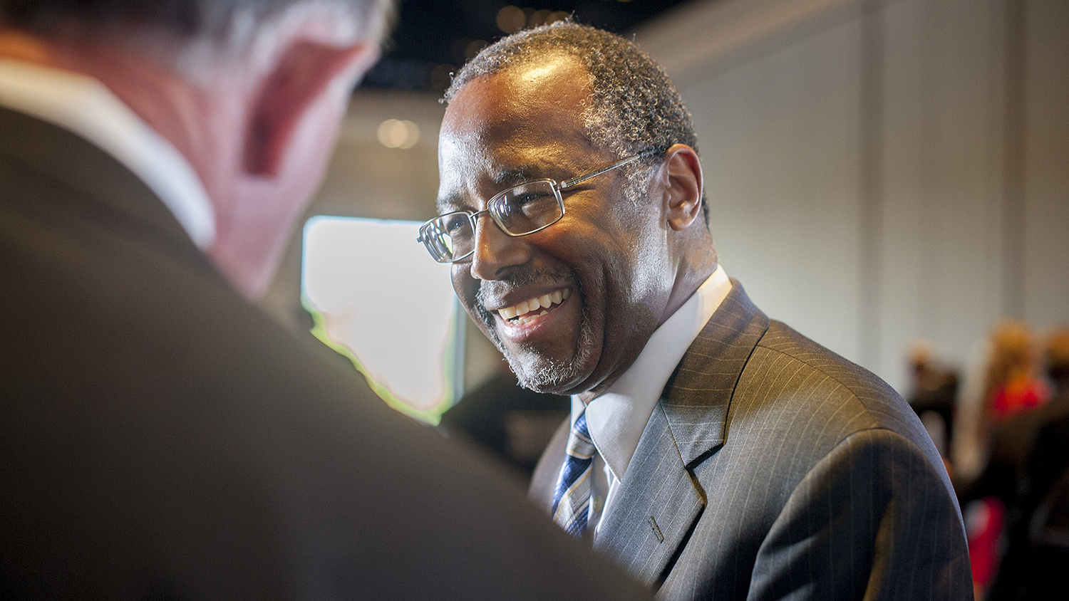 Dr. Ben Carson speaks as the keynote speaker at the Wake Up America gala Event September 5, 2014 at the Westin Kierland Resort in Scottsdale, Arizona.
