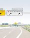 Highway sign for berlin brandenburg.