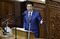 Prime Minister Shinzo Abe Addresses As Japan Diet Opens The New Session