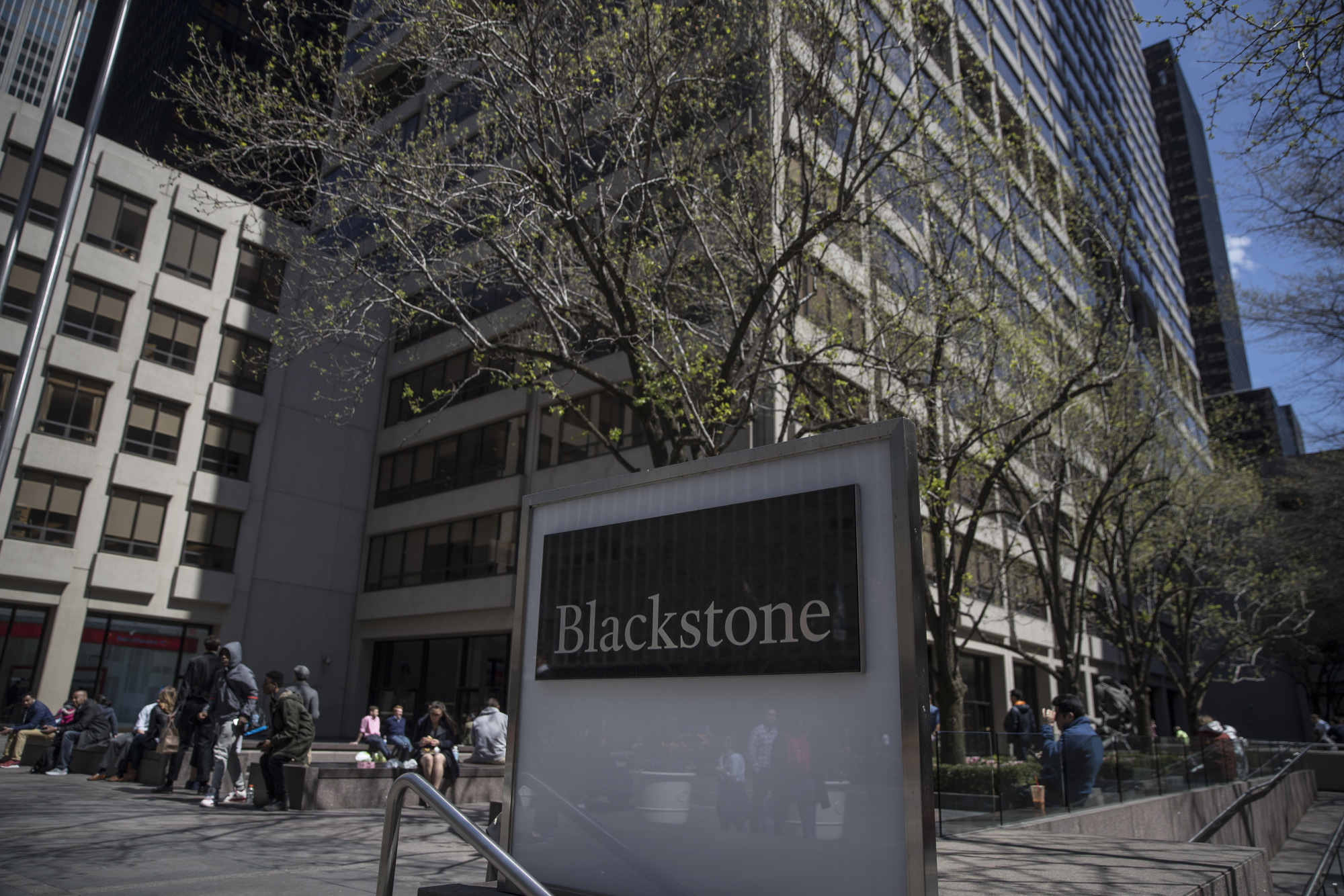 Blackstone Group LP headquarters stands in New York.