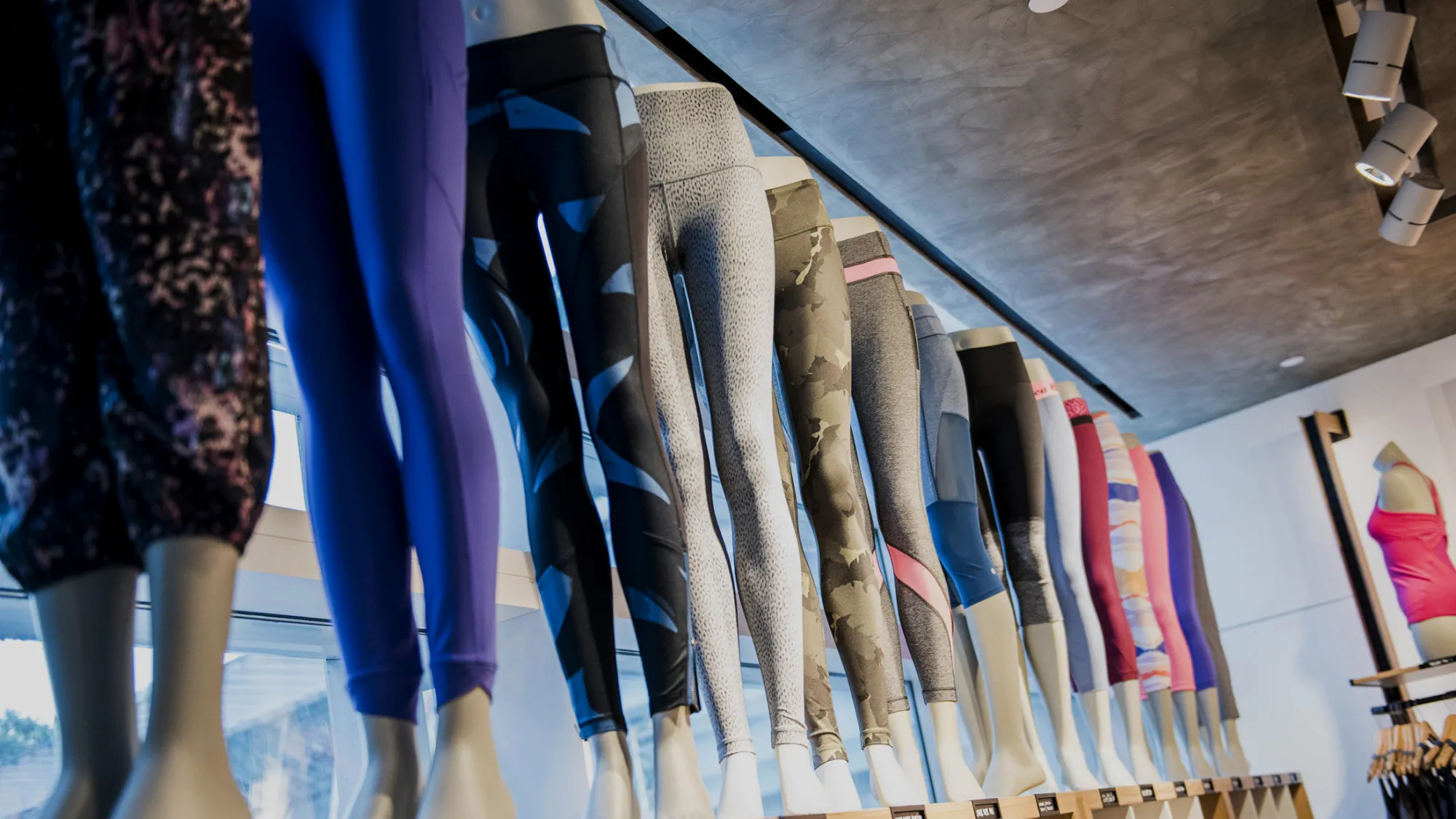 Lululemon Athletica Inc. Chief Executive Officer Laurent Potdevin At New Hong Kong Store