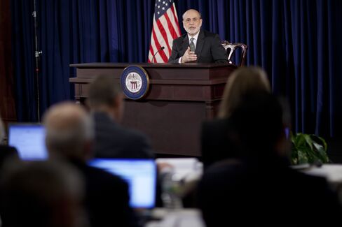 Bernanke Dissatisfied With Growth Will Press on With Pace of QE