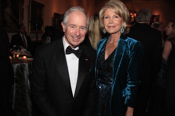 Steve Schwarzman, John Waldron Spend Night Before Midterms at the Library