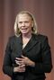 Virginia "Ginni" Rometty, chief executive officer of International Business Machines Corp. (IBM), speaks during the 16th Nikkei Global Management Forum 2014 in Tokyo, Japan, on Tuesday, Nov. 11, 2014. The forum runs until Nov. 12. Photographer: Kiyoshi Ota/Bloomberg *** Local Caption *** Ginni Rometty
