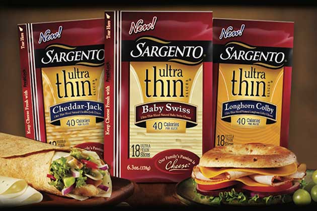 Sargento® Sharp Natural Cheddar Cheese Ultra Thin® Slices, 18 slices