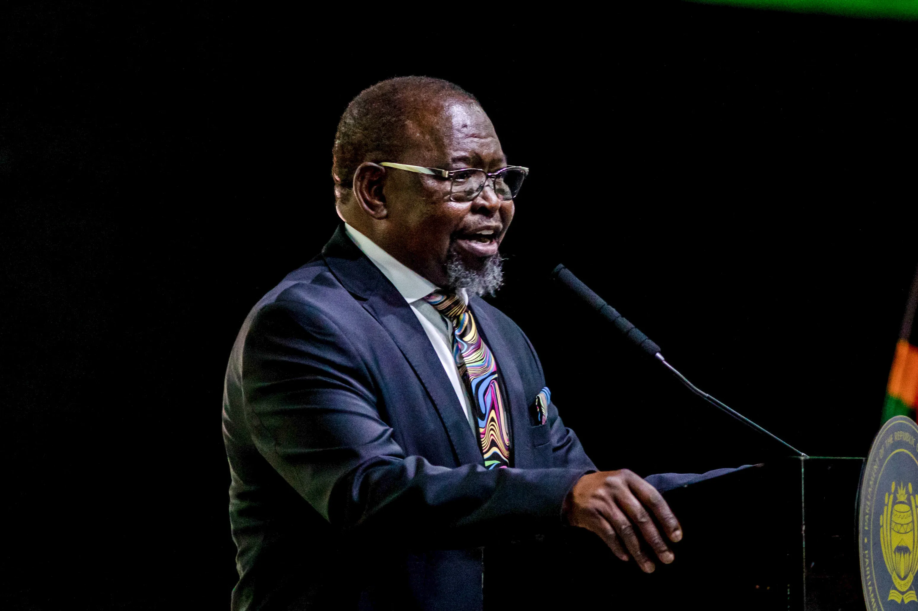 South Africa’s Finance Minister Enoch Godongwana