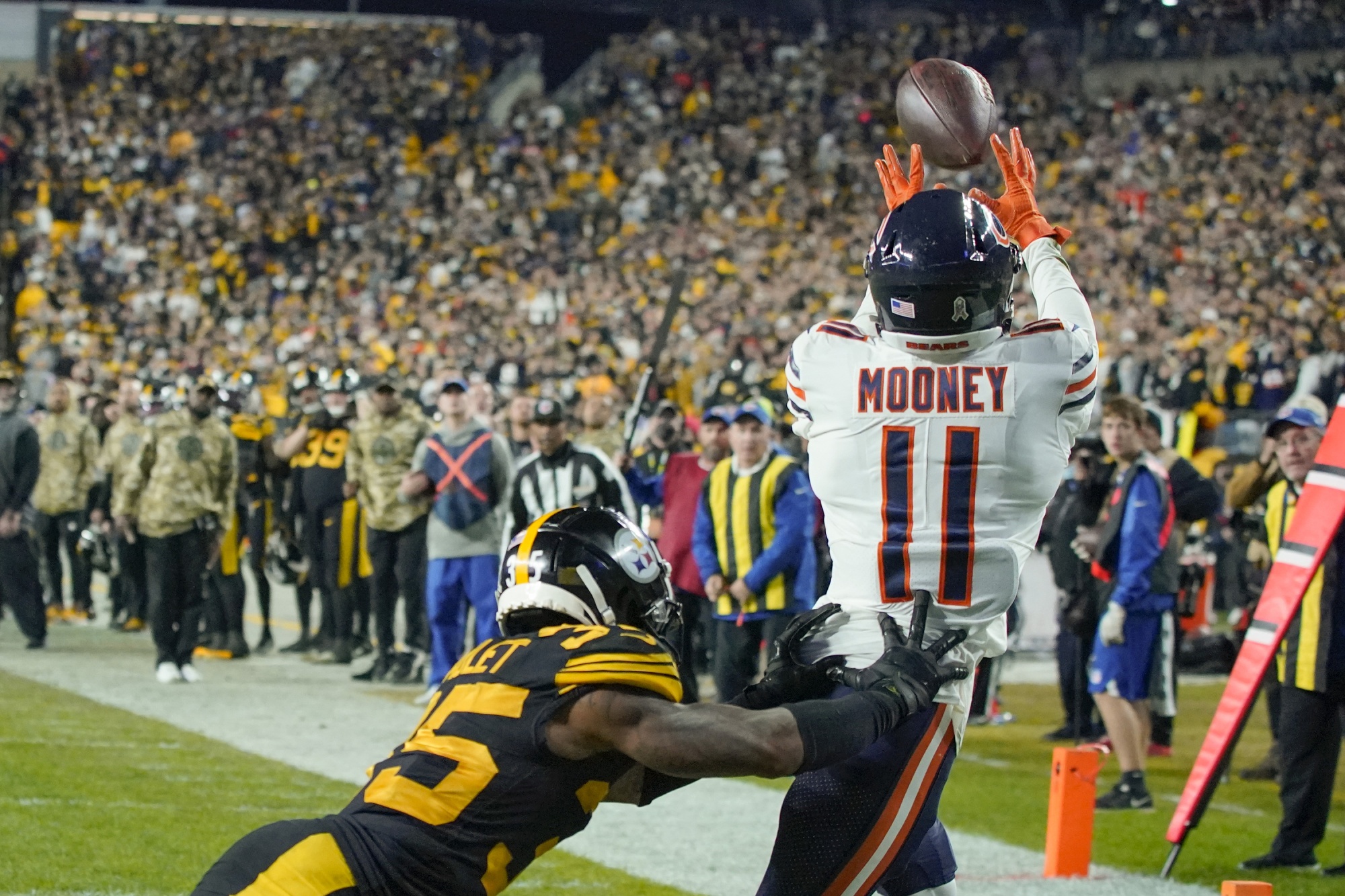 Monday's Bengals-Steelers crowd is smallest in two decades