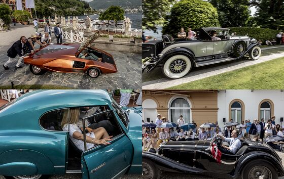 The World’s Rarest Cars, on Display at Lake Como