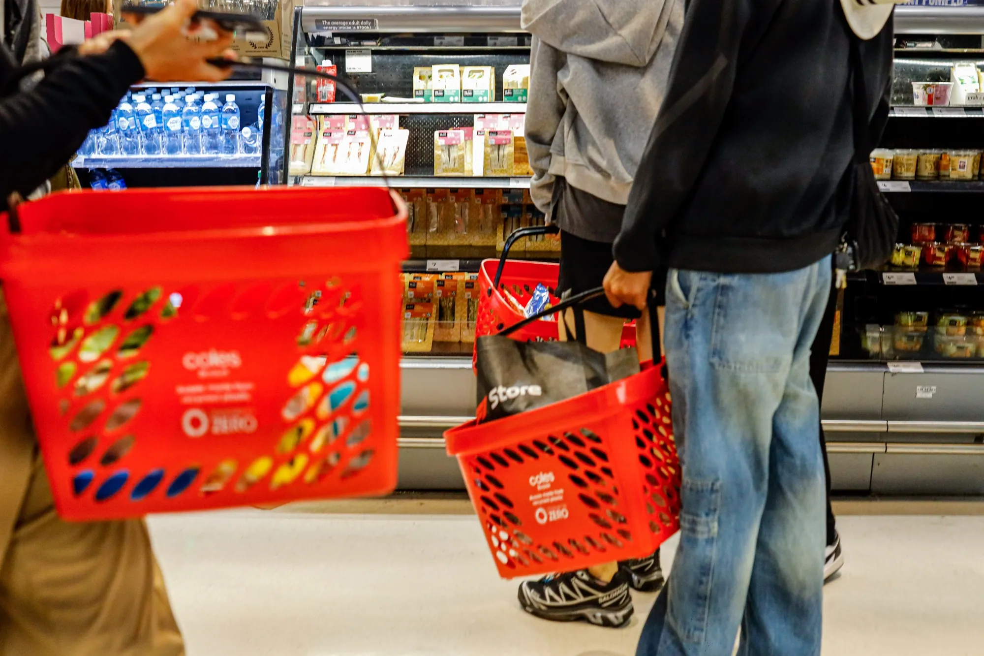 Seeing red on Australian inflation. Photo: Ye Myo Khant/SOPA Images/LightRocket/Getty Images