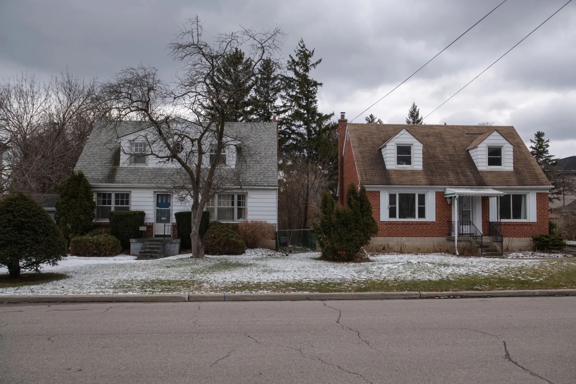 So-called Victory Houses built for World War II veterans&nbsp;in the North York district of Toronto. Liberal Leader Mark Carney is promising his government will get back in the business of homebuilding.