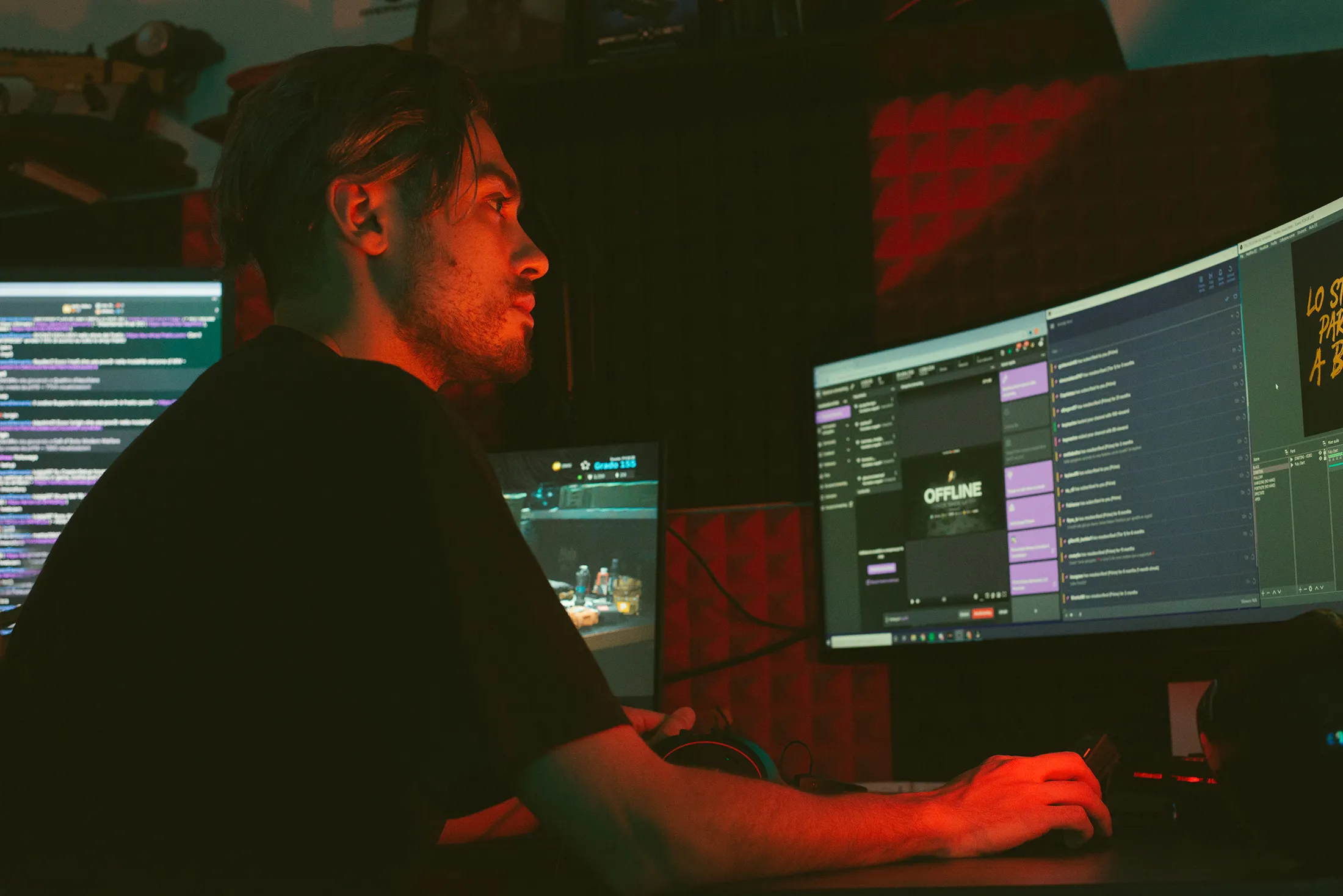 The professional gamer Giorgio Calandrelli, aka “POW3R.”