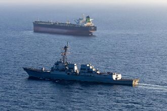 USS Rafael Peralta enforces Maritime Blockade
