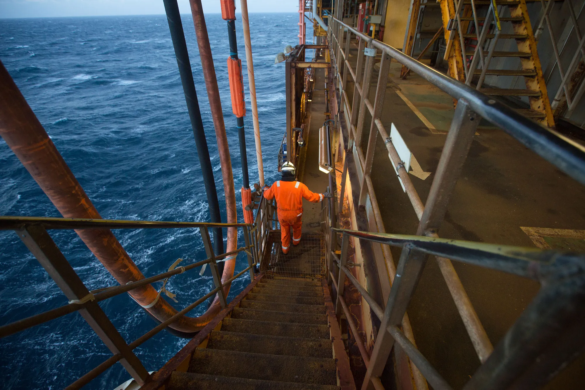 Access To BG Group Plc's Offshore Armada Gas And Condensate Platform Ahead Of Their Merger With Royal Dutch Shell Plc