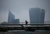 London's City Financial District On First Day Of Brexit Split From EU