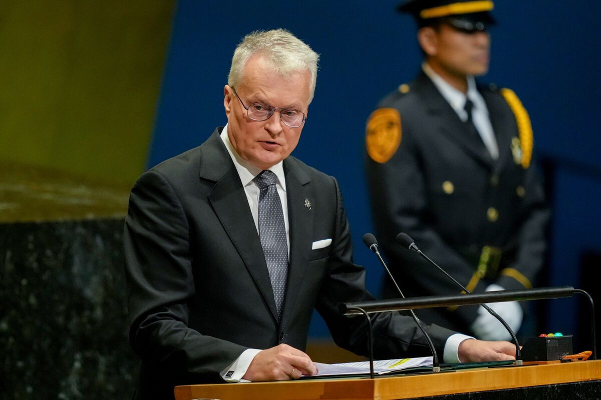 Lithuanian President Urges Deterrence of ‘More Reckless’ Russia