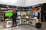An iRobot Roomba display inside an Amazon.com 4-star store in Berkeley, Calif., in 2019.