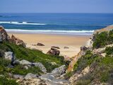A beach at the Robberg Nature Reserve, a World Heritage Site