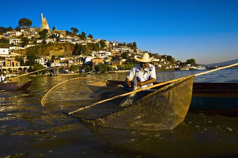 Pátzcuaro, Michoacan, where some of the largest Day of the Dead celebrations in Mexico take place.