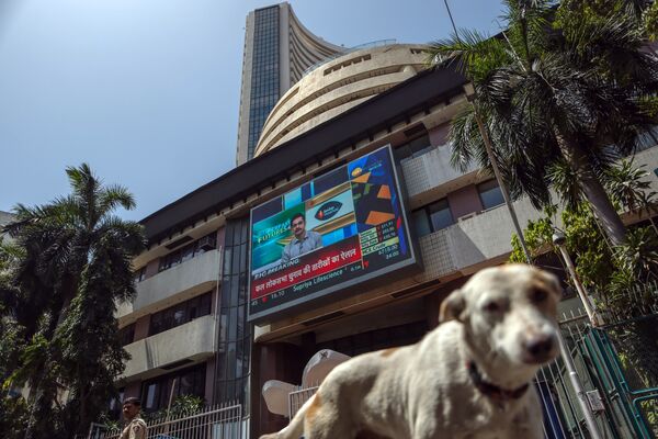 The Bombay Stock Exchange in Mumbai As An $80 Billion Crash in India’s Small Caps Flashes Warning Signs