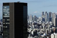 Tokyo Skyline Ahead of Japan GDP Figures