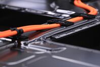 A lithium-ion battery inside the Porsche AG factory in Stuttgart. Factoral Energy says it has made a solid-state battery, seen as a potential successor to the lithium-ion cell.