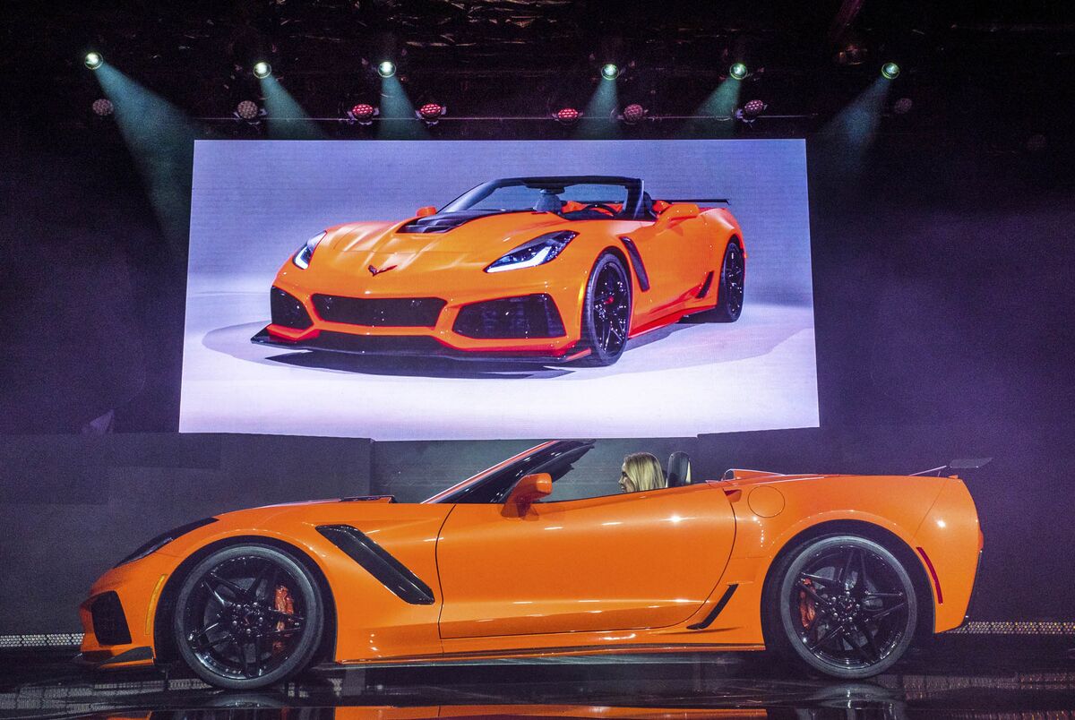 GM Takes On Ferrari and Lamborghini With the 2019 Corvette ZR1 - Bloomberg