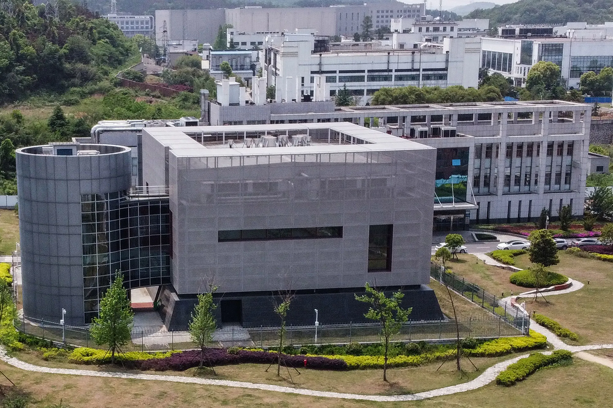 The Wuhan Institute of Virology in Wuhan, China.