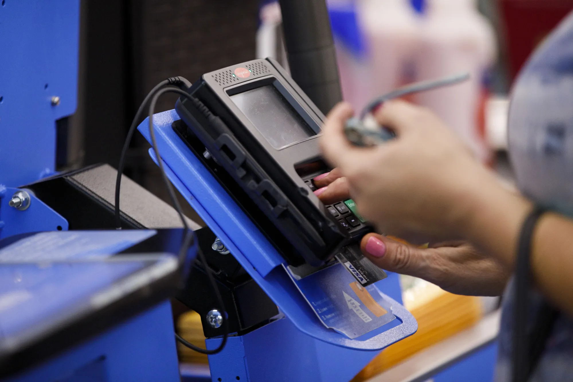 In the US, where Visa gets more than 40% of its revenue, credit-card spending grew 6.2% from a year earlier.