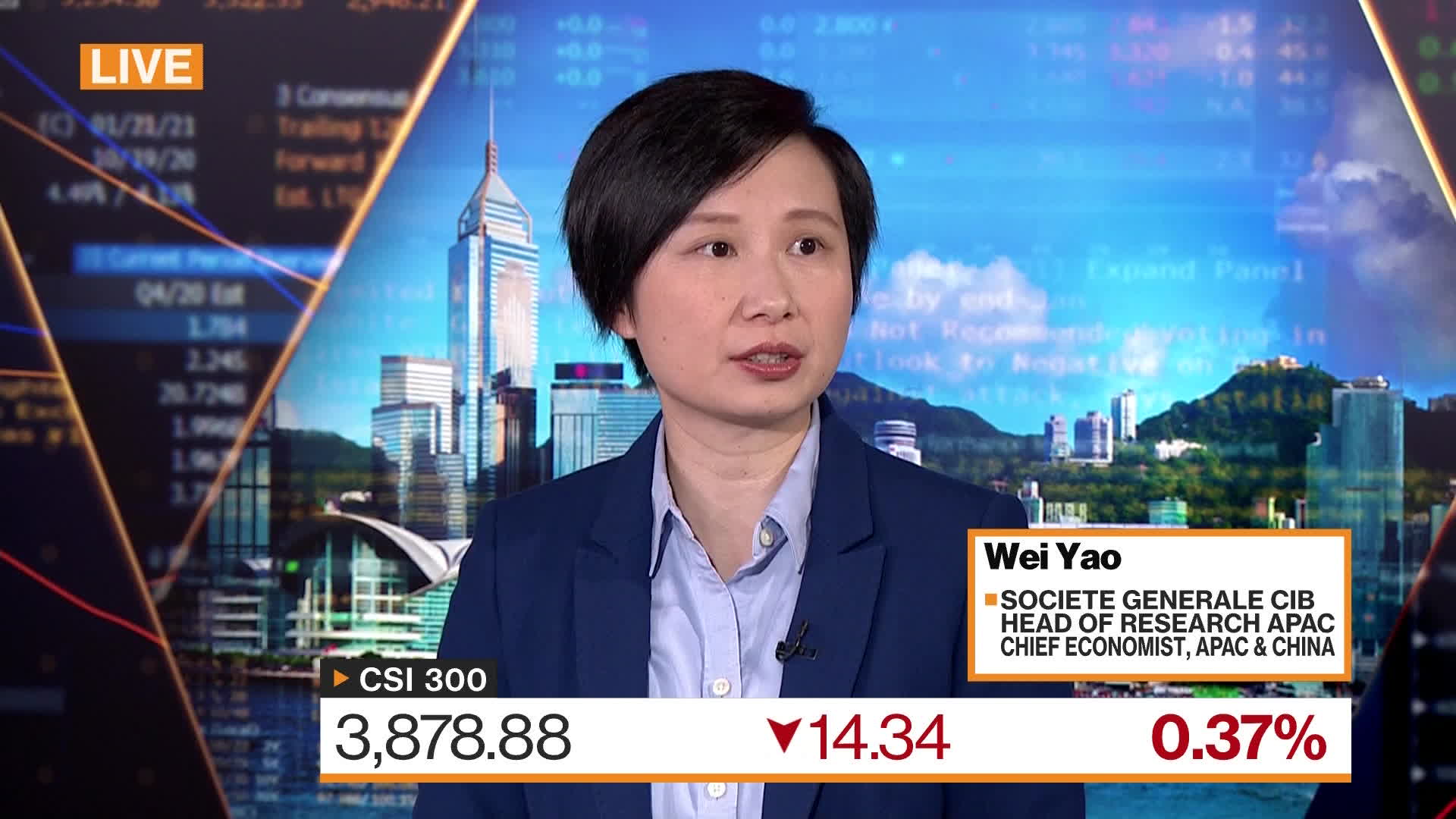 Watch Societe Generale's Wei on China's Economic Forecast - Bloomberg