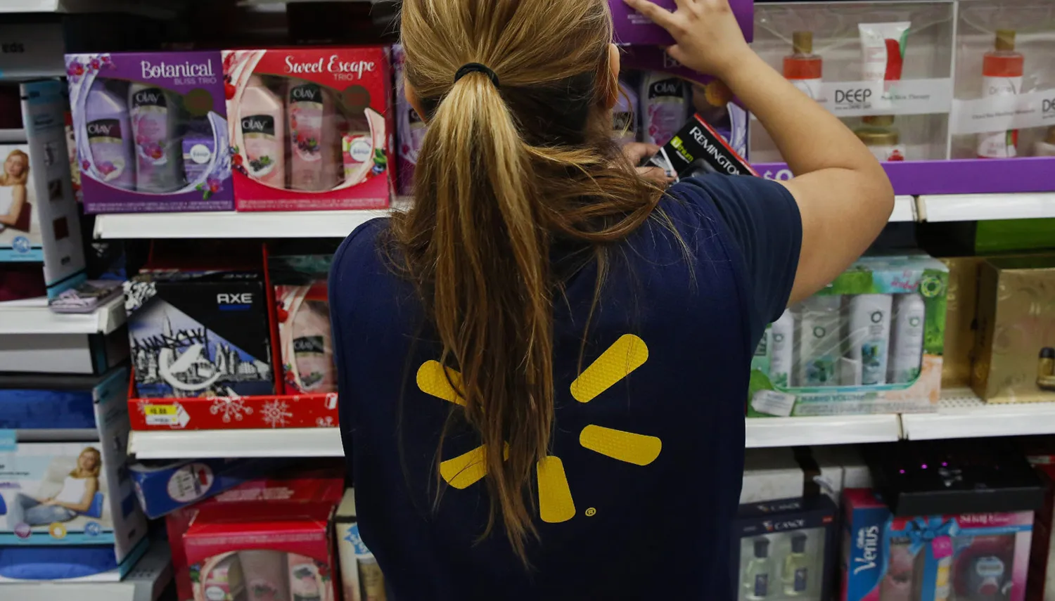 Operations Inside A Wal-Mart Stores Inc. Location Ahead Of Black Friday