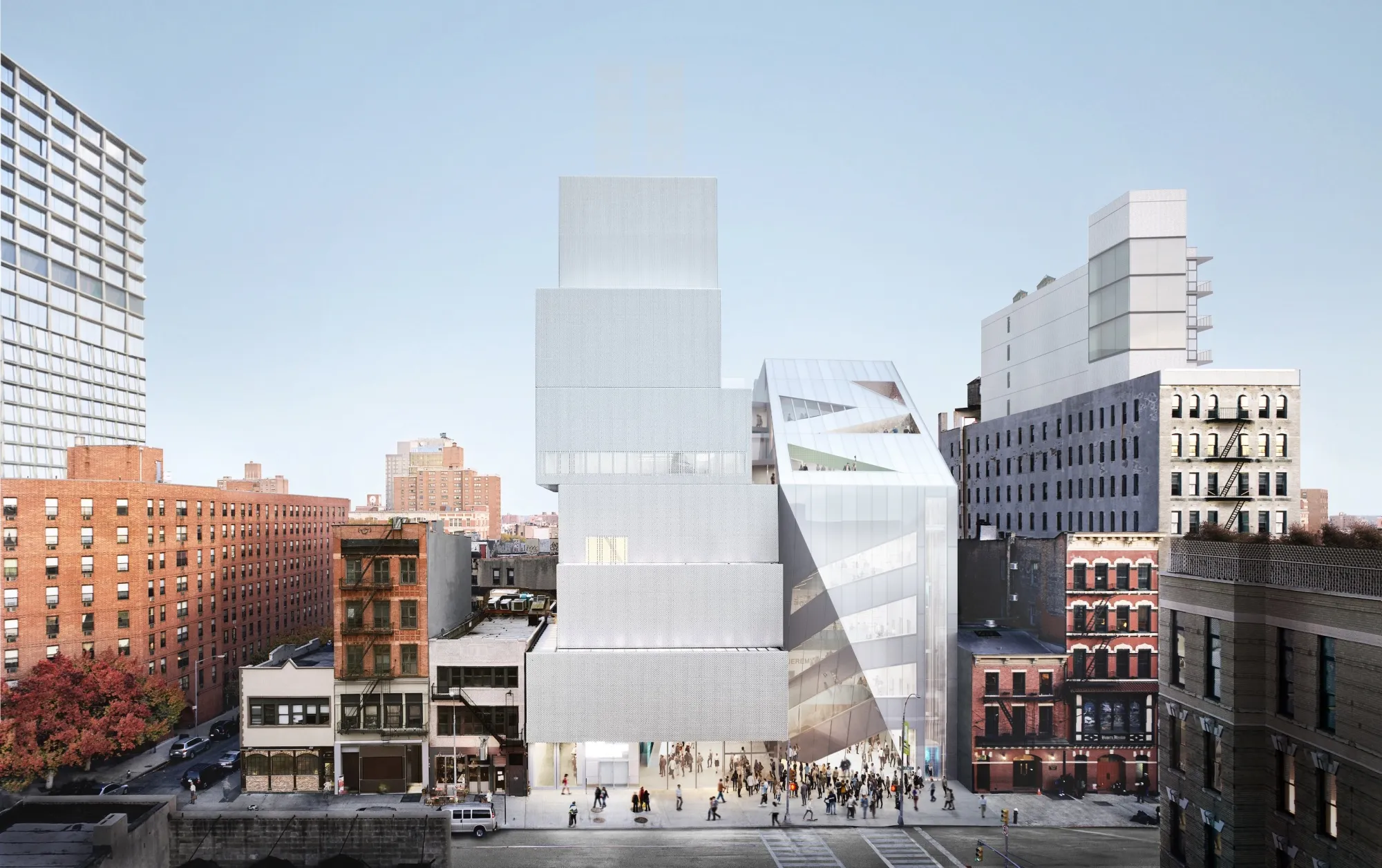 OMA’s New Museum expansion opens in the fall.