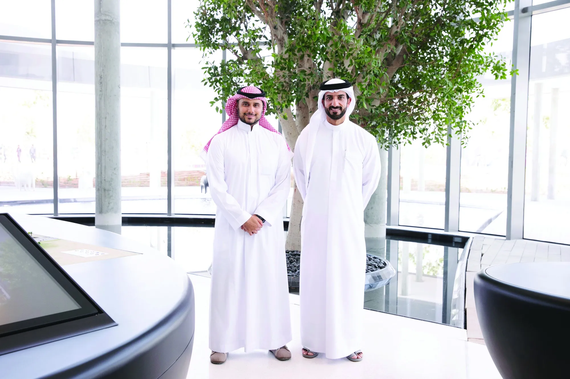 Arada Developments Executive Vice Chairman Prince Khaled bin Alwaleed bin Talal Al Saud,&nbsp; and Chairman Sheikh Sultan bin Ahmed Al Qasimi