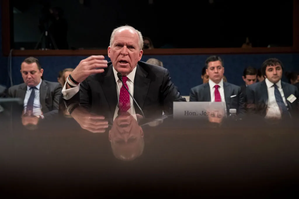 He knows how to testify. And he knows it doesn't happen on a TV set.
