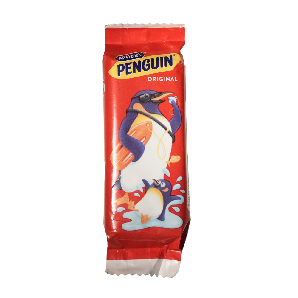Penguin chocolate bar