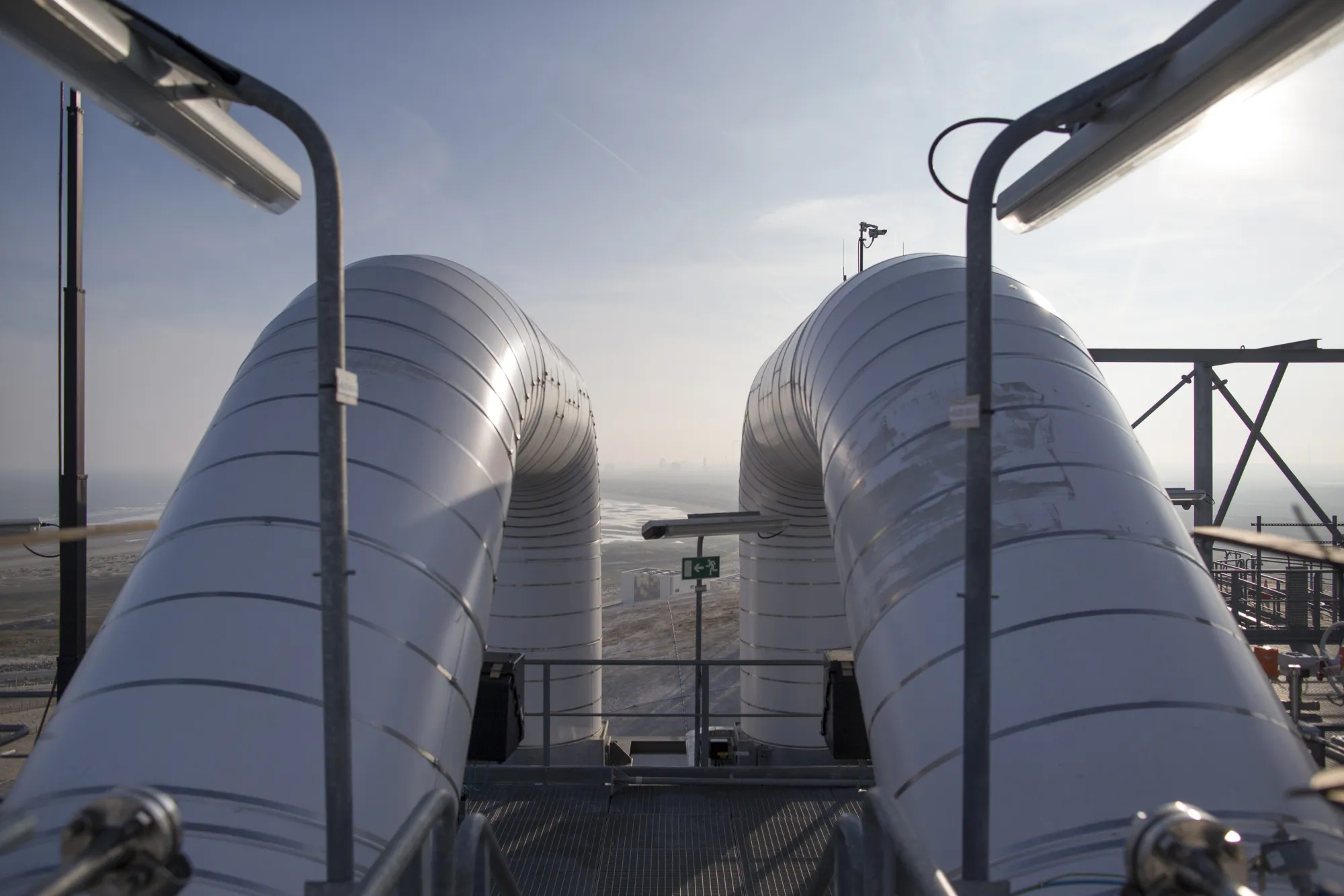 Construction Work Continues At Electricite de France SA's Liquid Natural Gas Terminal