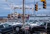 New vehicles at the Port of Baltimore.