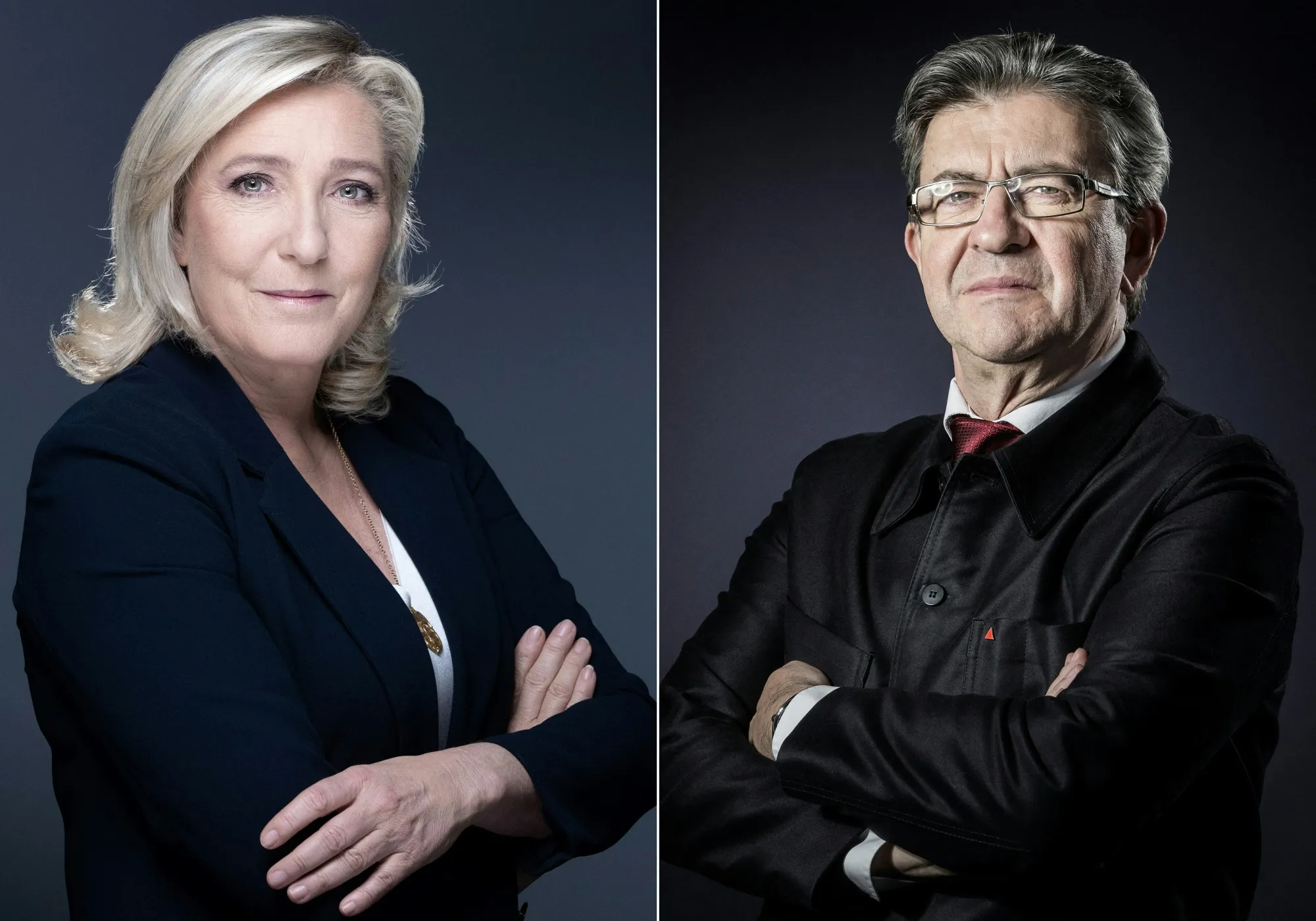 Markets fear both&nbsp;Le Pen and&nbsp;Melenchon.
