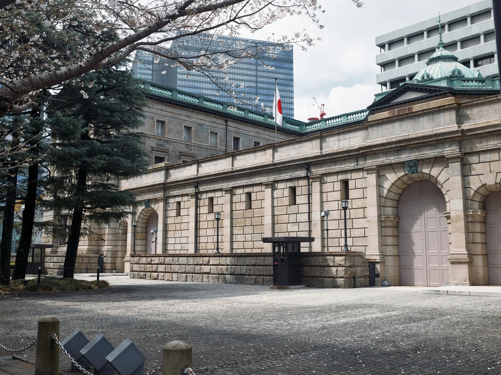 The Bank of Japan headquarters in Tokyo.