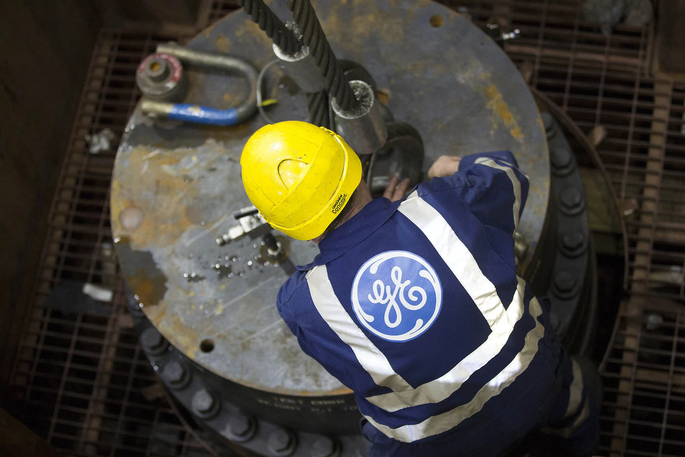 Stock Images of General Electric Co. And Alstom SA As GE Said To Be In Aquisition Talks