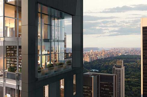 Rendering of the Baccarat Residences $60 million penthouse