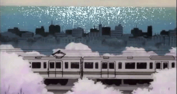 Anime Train GIF - Anime Train Subway - Discover & Share GIFs