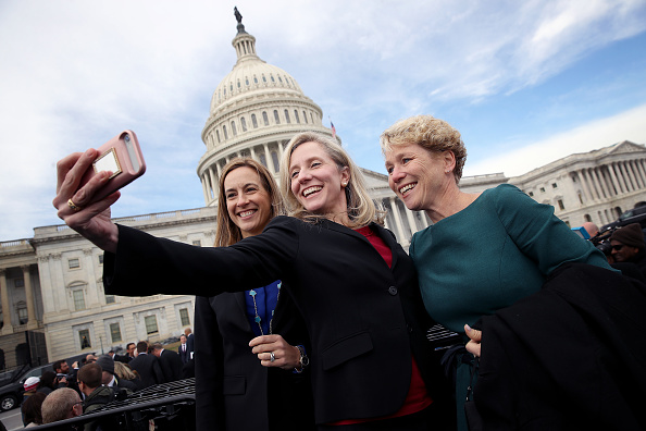 New members: Mikie Sherrill,&nbsp;Abigail Spanberger&nbsp;and Chrissy Houlahan.