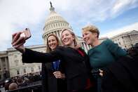 House Representatives-Elect Pose For Group Photo In Front Of U.S. Capitol
