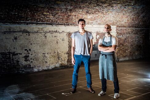 Restaurateurs Mattia Bianchi, left, and Josh Katz.