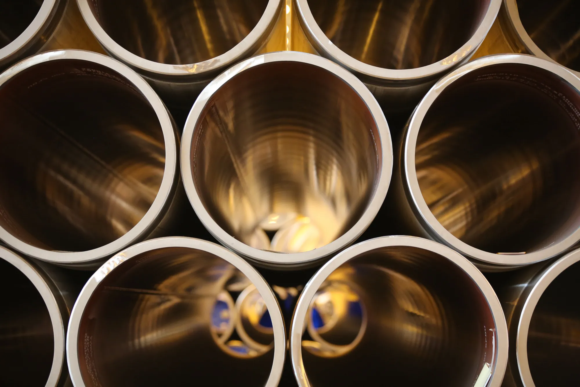 Industrial Pipe Production At Severstal's Izhora Pipe Mill