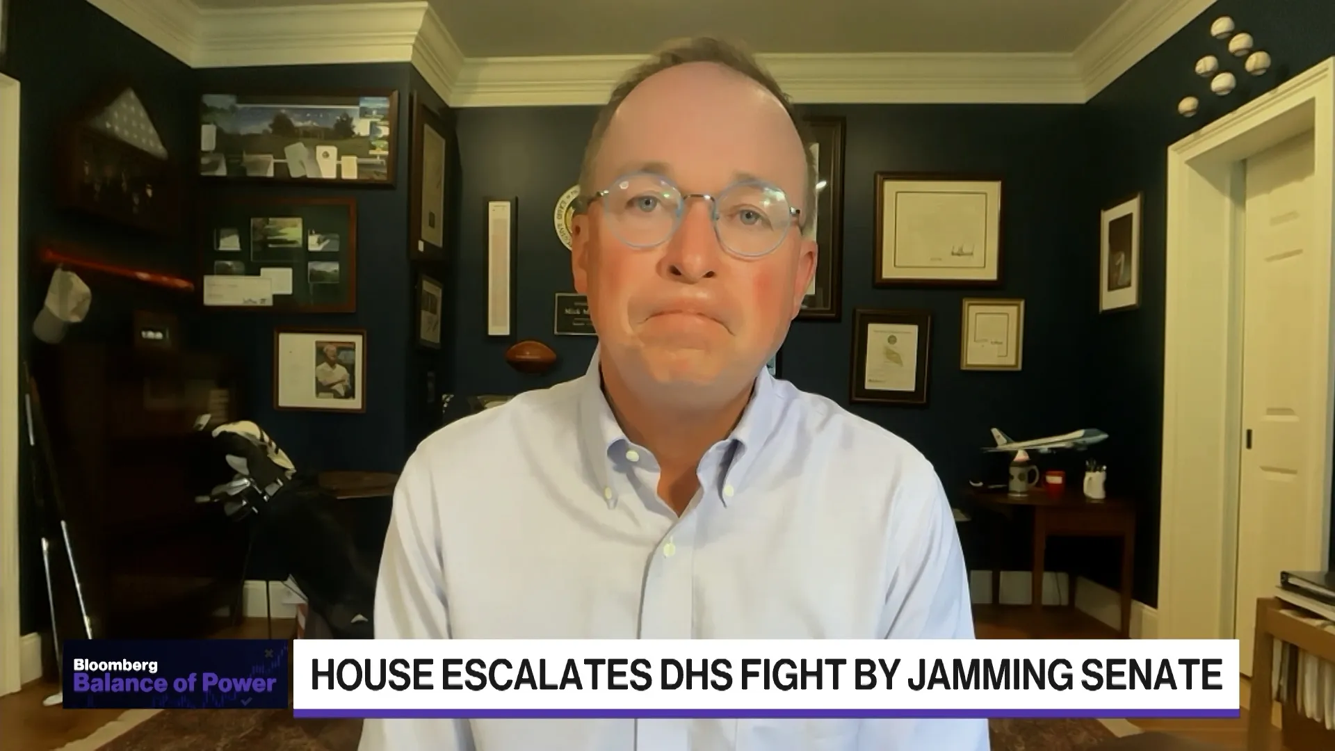 Mulvaney Says Trump Must Step In to End DHS Standoff