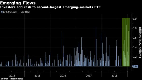 Love for Emerging-Market Has $6 Billion Flowing Out of Developed-Nation ETFs