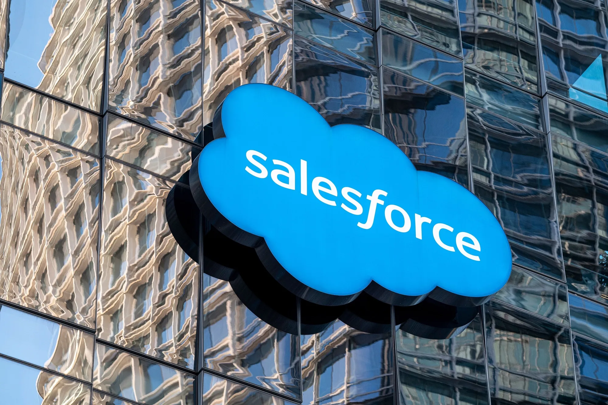 A Saleforce office building in San Francisco.