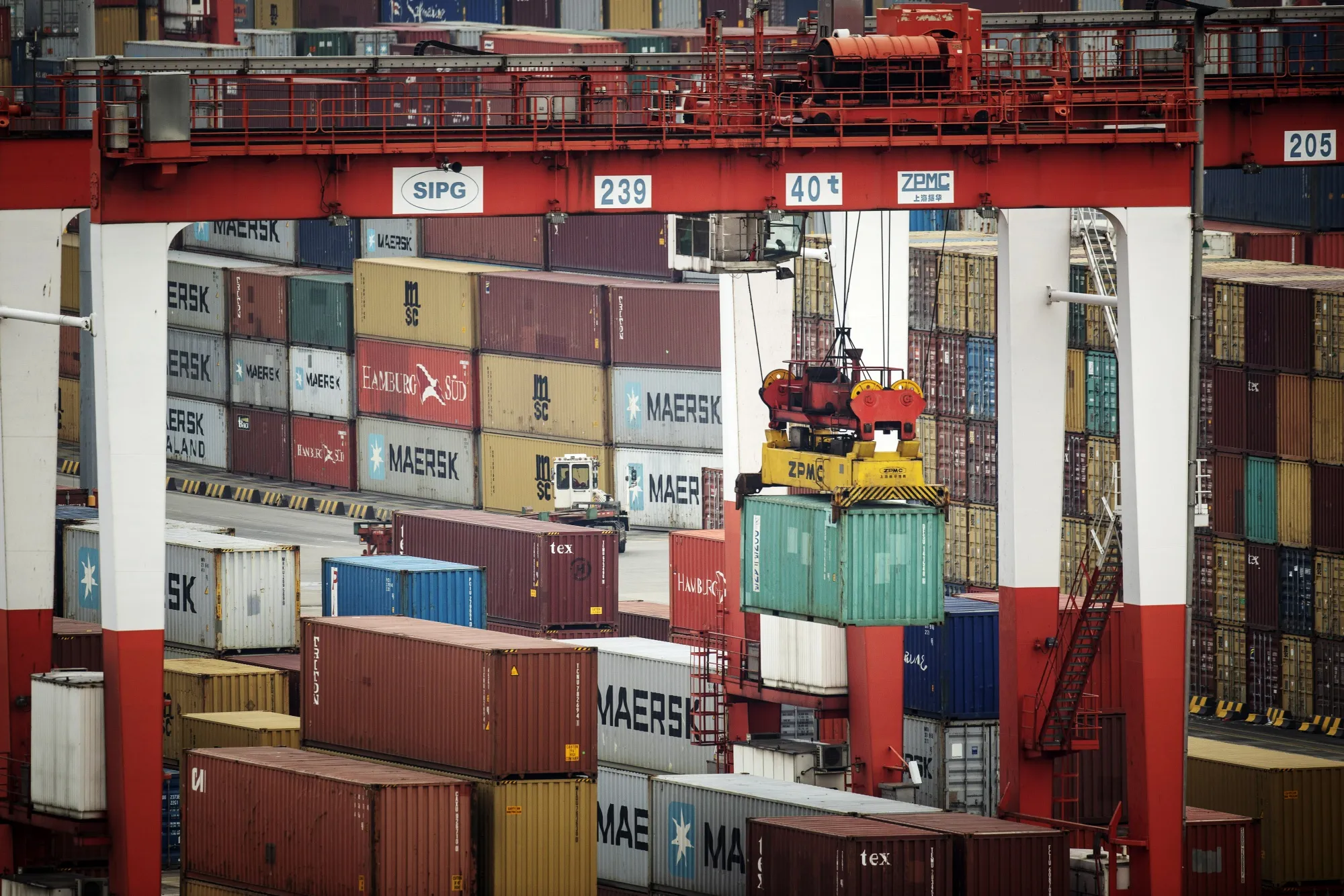 Shanghai's Container Port as U.S. Hikes Tariffs Amid Trade Talks