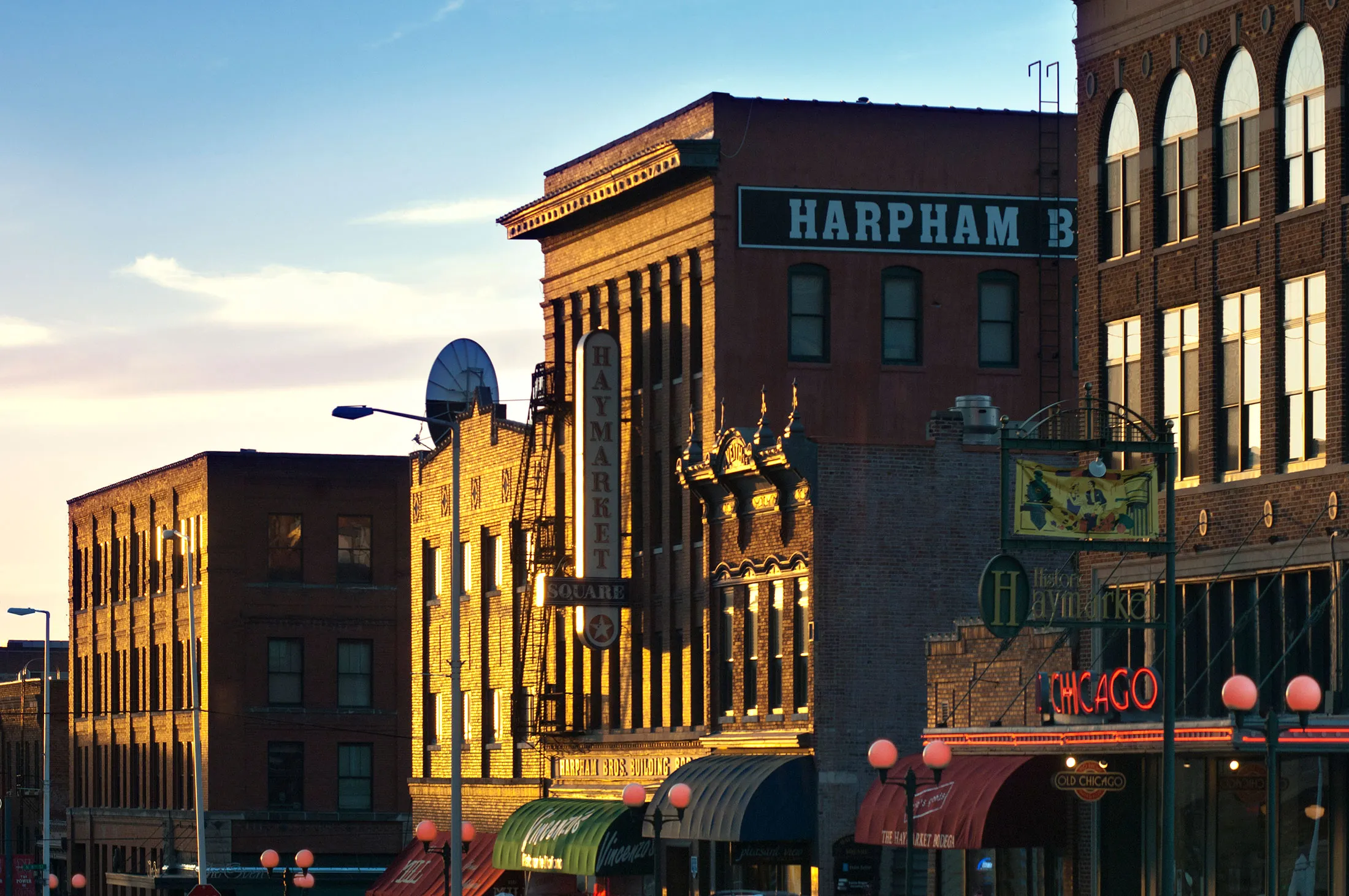 Haymarket Square in Lincoln, Nebraska.
